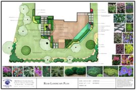landscape design residential planting plan