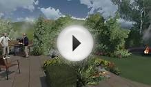 Sloping Garden by Cedar Nursery Landscape Design