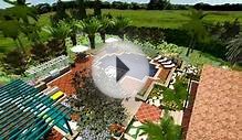 VIRTUAL PRESENTATION STUDIO Spanish villa in 3D Landscape
